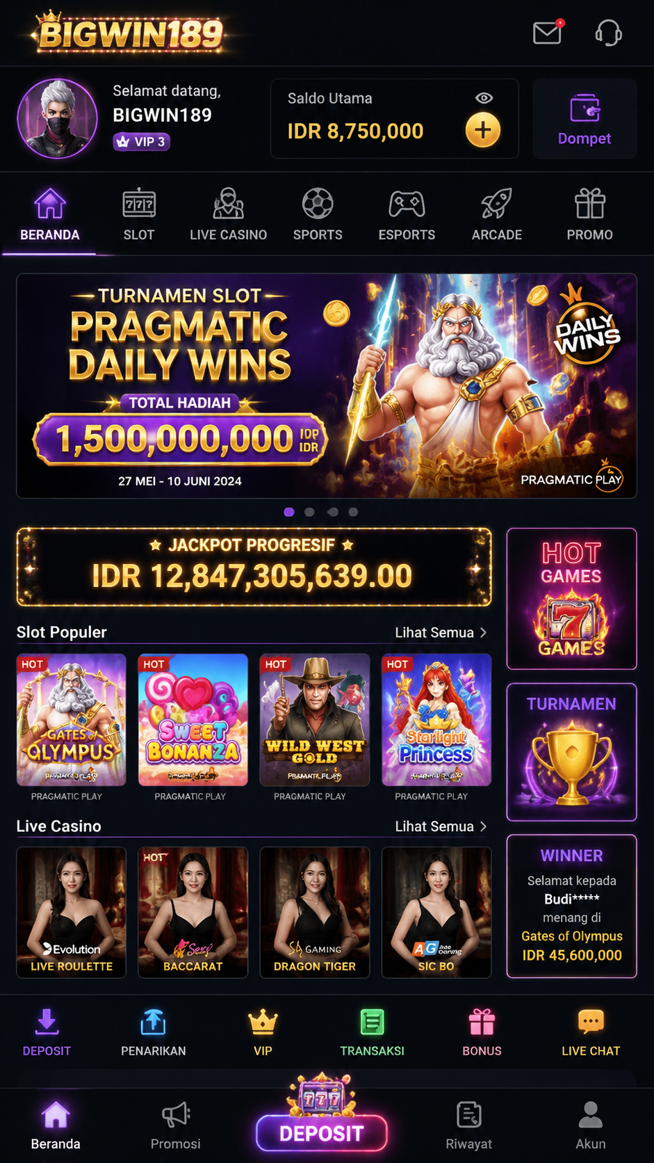 Screenshot 2 bigwin189